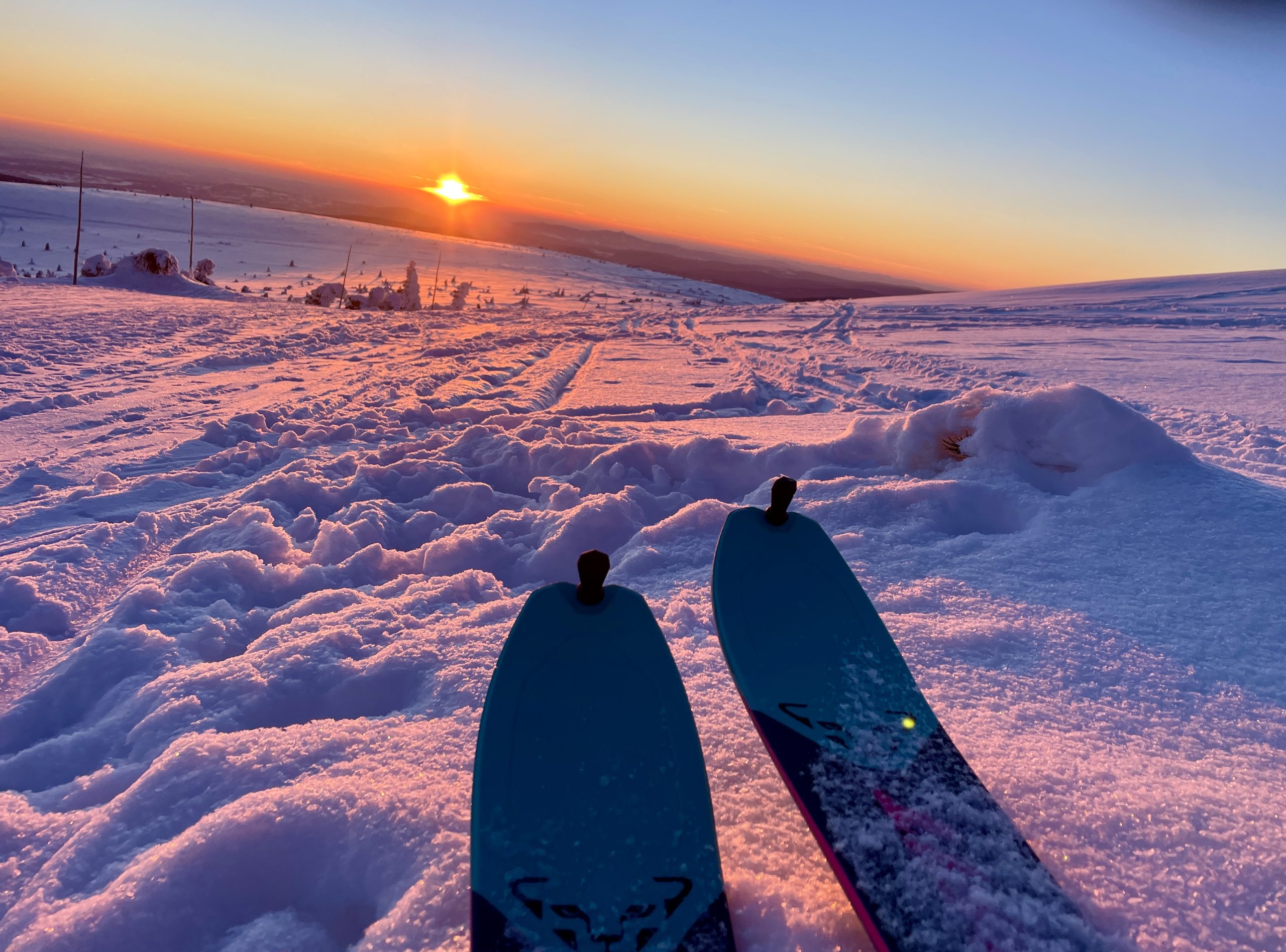 sunrise skitour